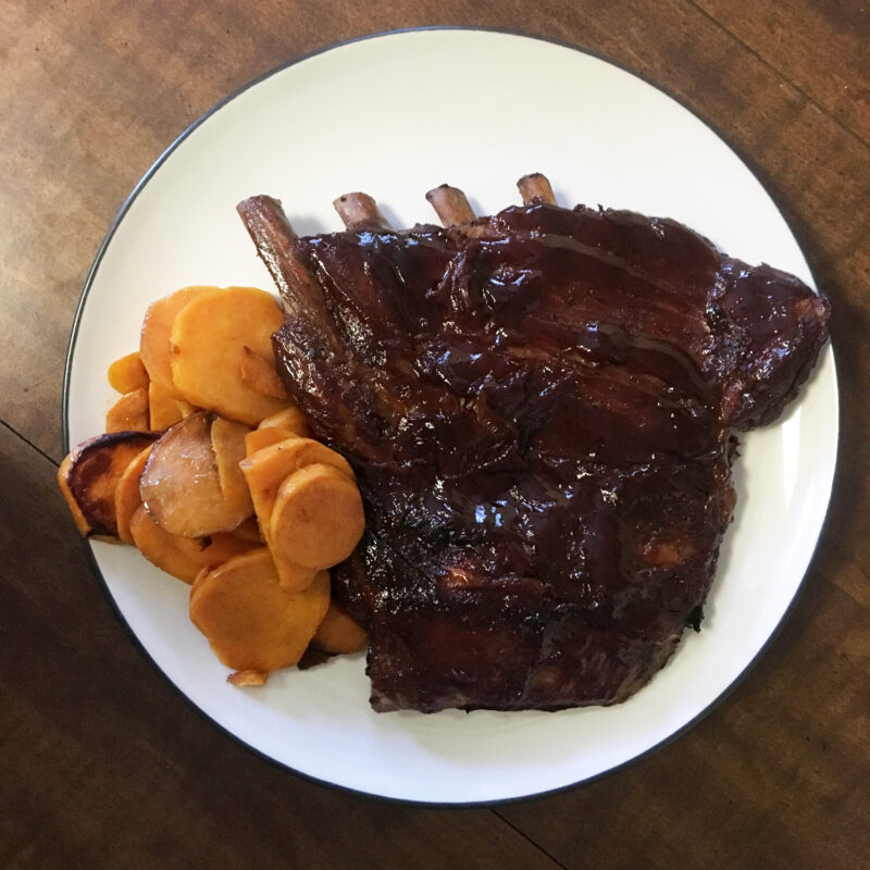 Ribs with Sweet Potatoes